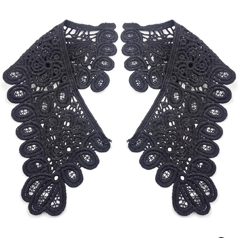 3D кружево вышивка цветочный воротник DIY аксессуар