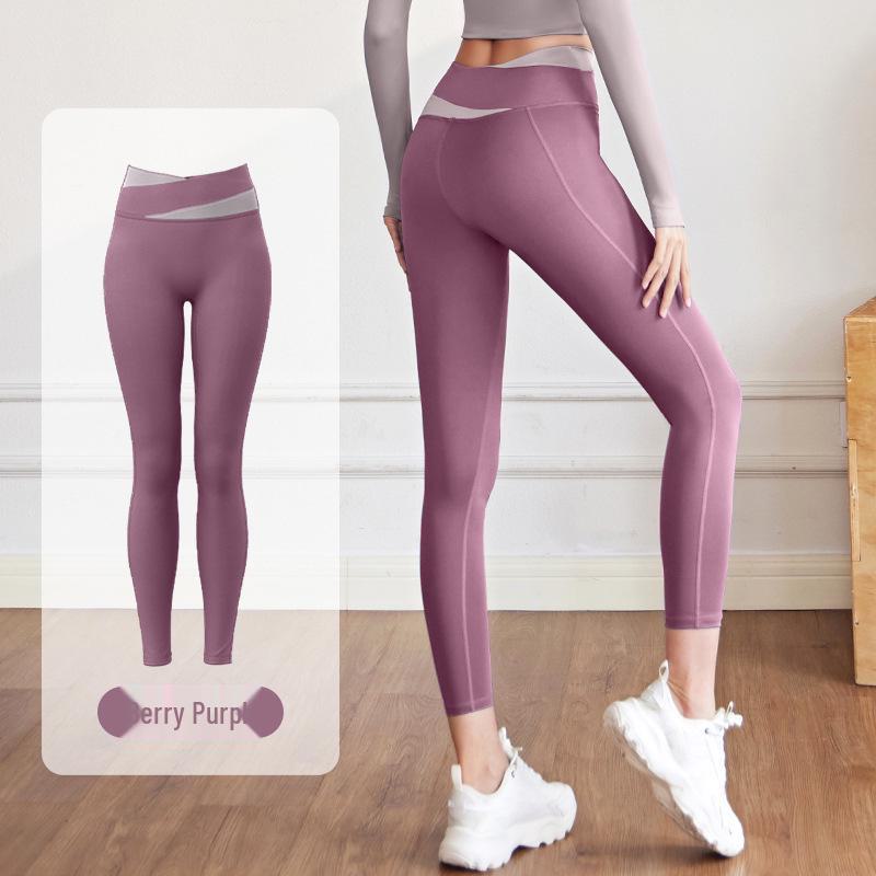 Дышащий спортивный костюм в тон цвета: Высокоэластичный комплект для йоги и фитнеса для женщин