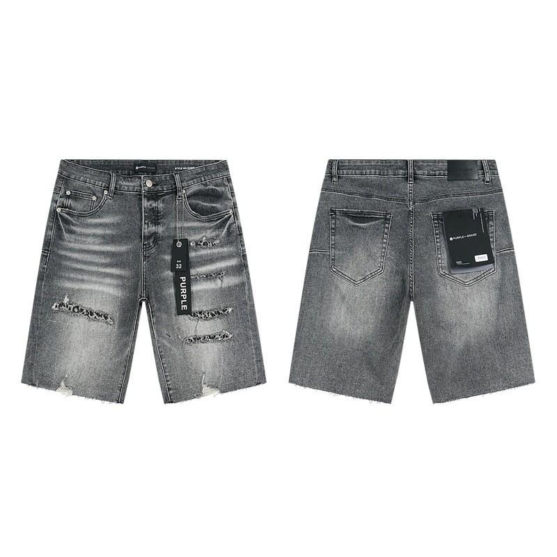 Premium Cotton Denim Shorts Men - Slim Fit Streetwear Style Short Pants In Multiple Washes
