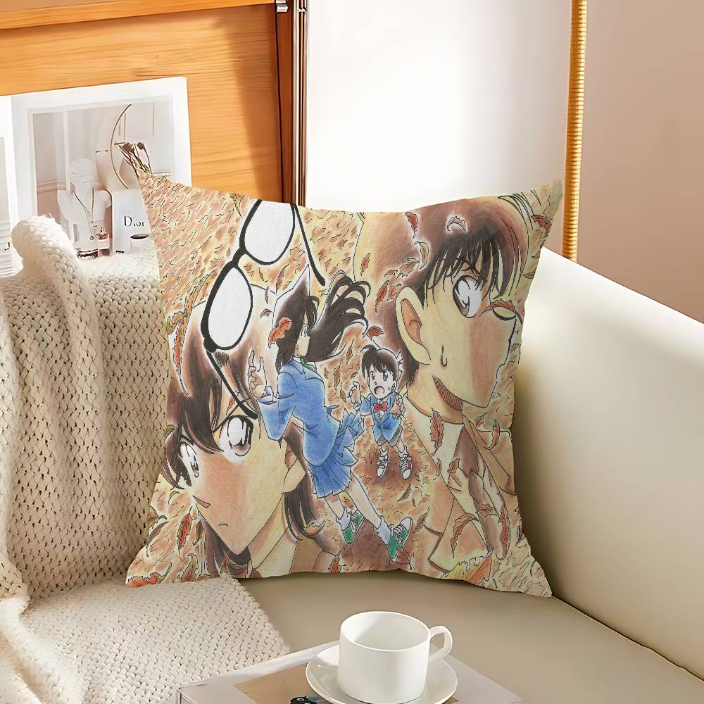 Аниме D-Детектив C-Конан Персонализированная наволочка Пылезащитный чехол Спальня Детская вечеринка Украшение Наволочка День рождения Детский подарок
