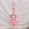 Ornaments Bunny Doll Pendant Soft Fluffy Fluffy Curly Hair Plush Doll  Children's Gift