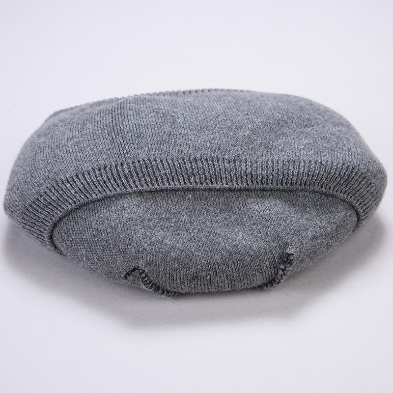 SOMALER Женская вязаная шапка с помпоном из натурального меха