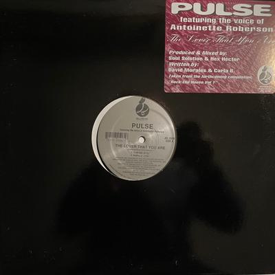 12-дюймовая пластинка PULSE, ГОЛОС АНТУАНЕТТЫ РОБЕ - Lover That You Are JFL2506 Jellybean Recor 1996 US Танцевальная и Электронная Б/У
