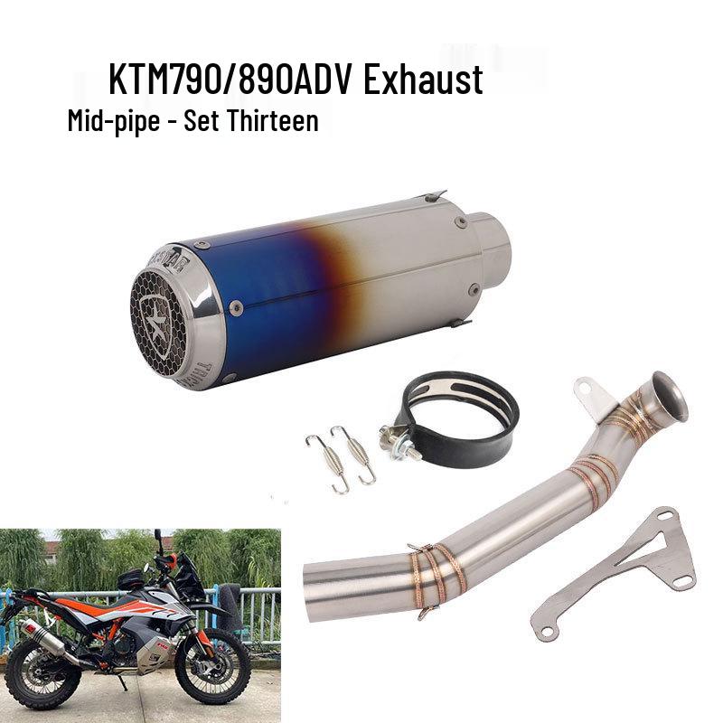Средняя часть выхлопной системы для мотоциклов KTM 790/890 ADV
