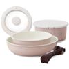 Ceramic Frying Pan Set 6pcs, CCRC-6S