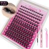 Natural Anime Look Segmented False Eyelashes DIY Grafting Eyelashes  DIY Eyelashes Makeup