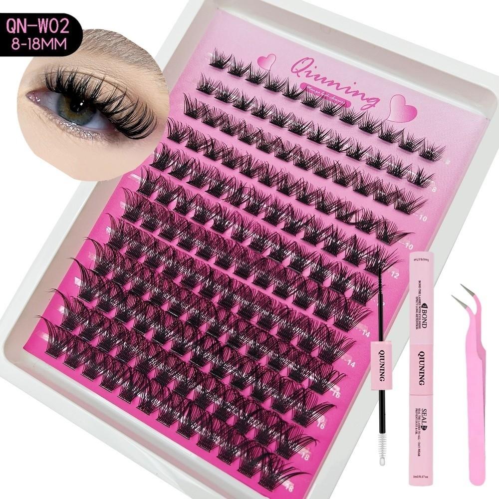 Natural Anime Look Segmented False Eyelashes DIY Grafting Eyelashes  DIY Eyelashes Makeup