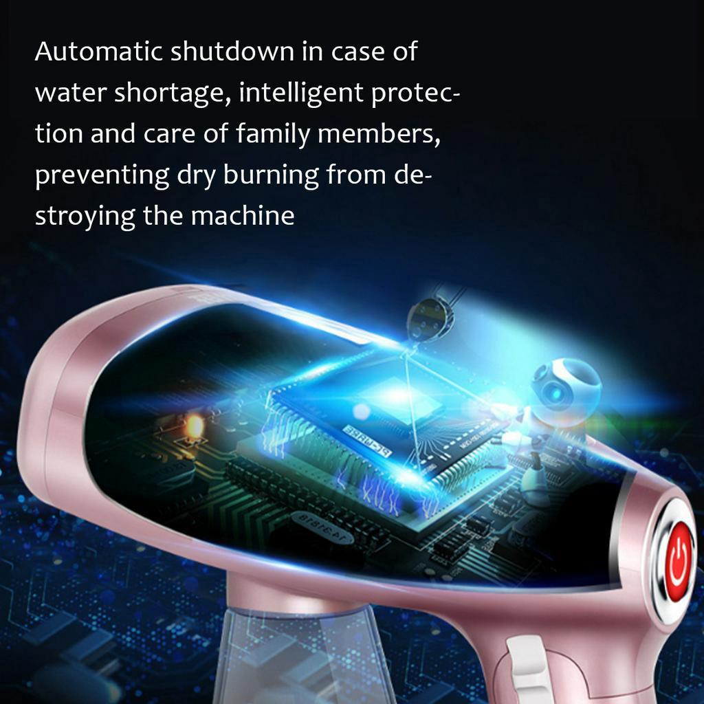 Ручной отпариватель Мощный 1500 Вт 220 В Отпариватель для ткани Быстронагревающийся Отпариватель для одежды Домашняя Дорожная Гладильная машина