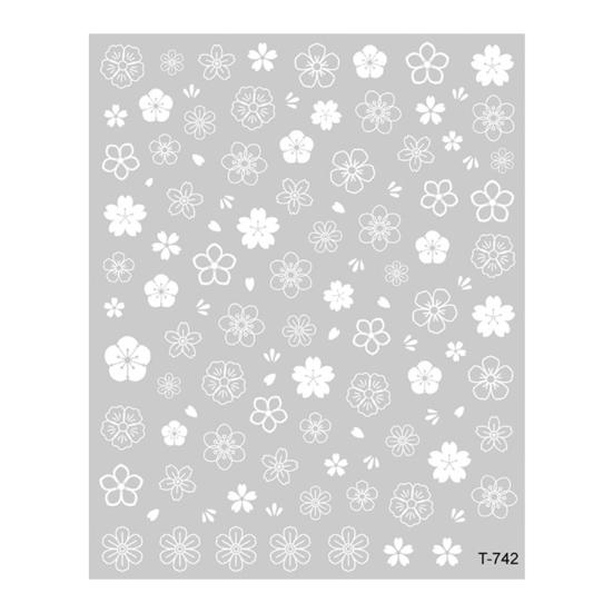 Украшение ногтей, хорошая универсальная бумажная художественная наклейка, легко очищаемая наклейка для ногтей для женщин