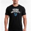 University Of York Logo Tshirt Summer Casual Cotton Tee Oversized Streetwear Tops Vintage Graphic Print Unisex Men Women