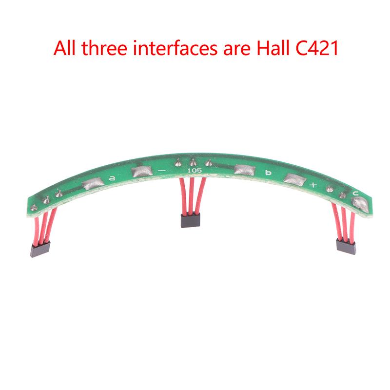 1 шт. Холл C421 для электромобилей, скутеров, электровелосипедов, датчик Холла C421, печатная плата Холла, электрический велосипед, балансировочные двигатели, автомобильные элементы Холла