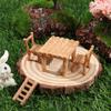 Accessories DIY Gifts Table and Chairs Micro Landscape Mini Miniature Garden Furniture Ornament