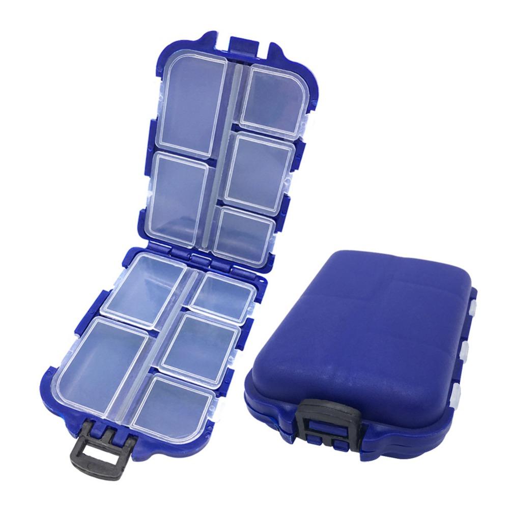 Organizer Fishing Spoon Tool Case Fishing Tackle Box Mini Storage Case Fishing Box Container Case