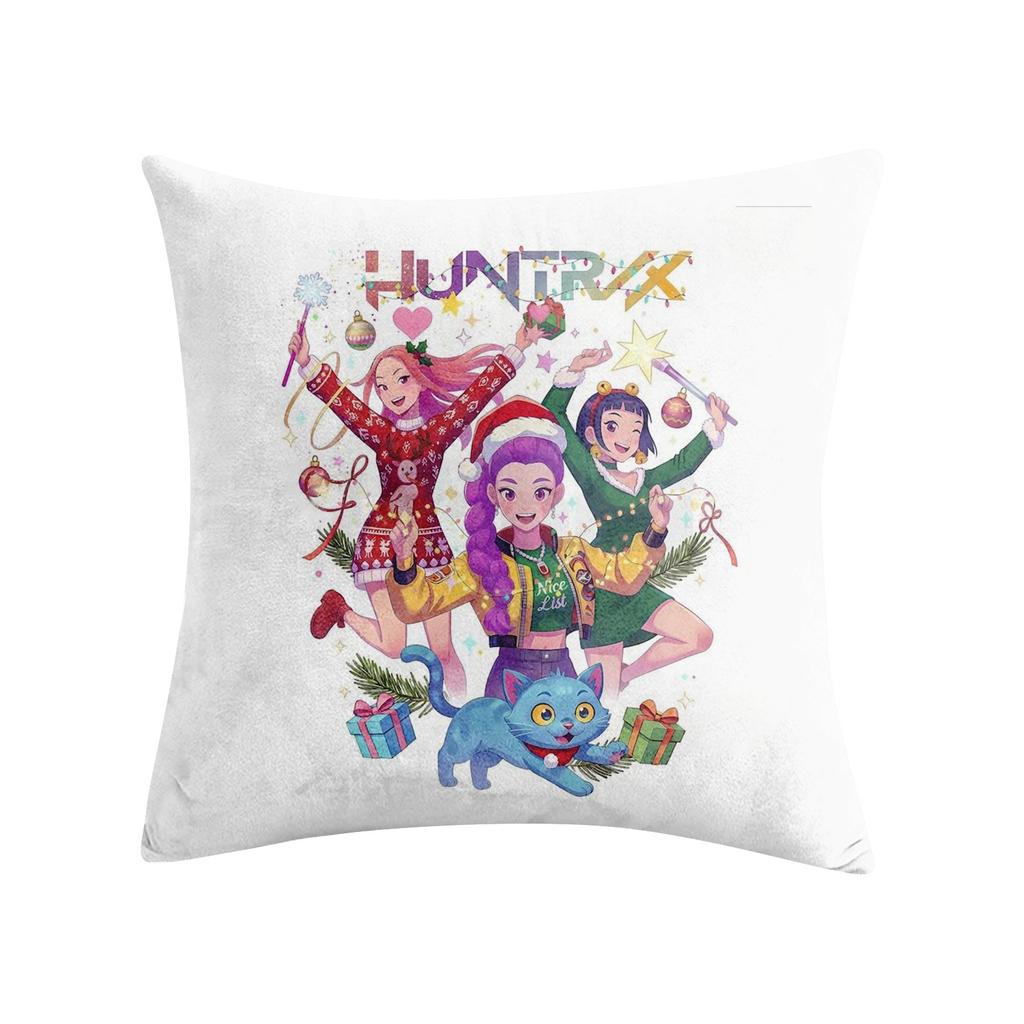 Printed Pillowcase Square Pillowcase Sofa Pillowcase No Core Comfortable Pillowcase