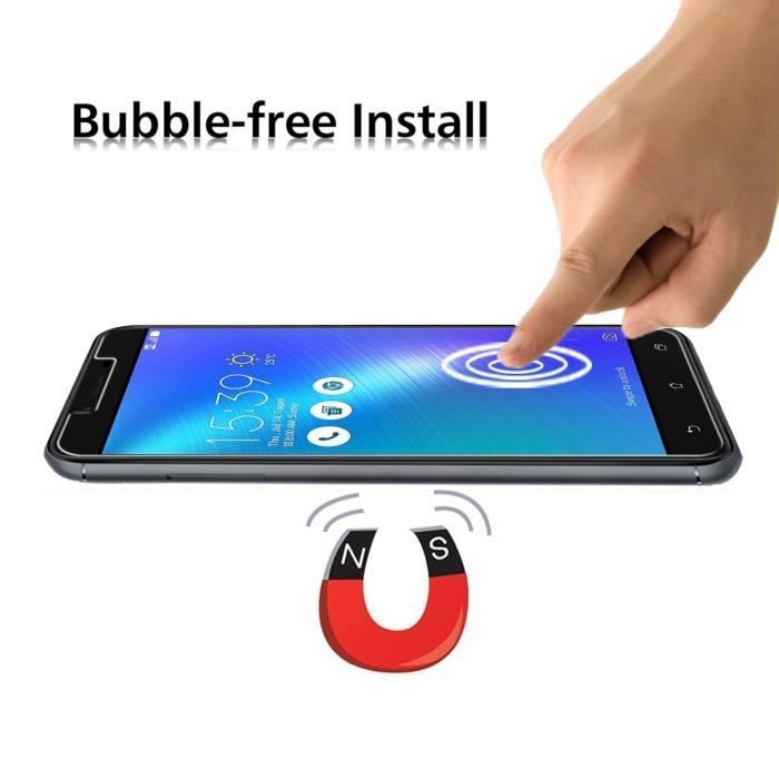 Verre Trempe ASUS ZENFONE 3 MAX PLUS ZC553KL 5,5" - Film Vitre Protection Ecran Ultra Resistant Protecteur Phonillico®