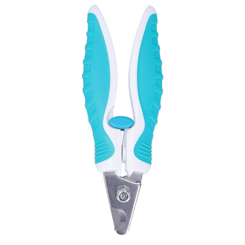 Ergonomic Handle Pet Nail Clippers Stainless Steel Pet Grooming Tool Dog Nail Cutter for Cats Dogs