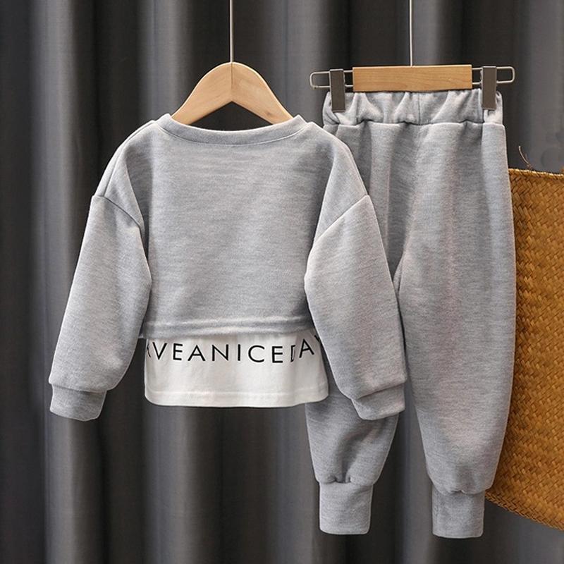 Spring Autumn Baby Clothes for Girls Children Fashion Cotton T-Shirt Pants 2Pcs/sets Toddler Casual Costume Outfits Kids Tracksuits