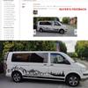 4 шт./лот наклейки для автомобиля Volkswagen VW Transporter T4 T5 T6 Multivan Caravelle Camper Van Motorhome DIY наклейки аксессуары