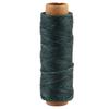 Sewing Wax Line Thread Flat Sewing Thread For Leather Craft(Dark Green)