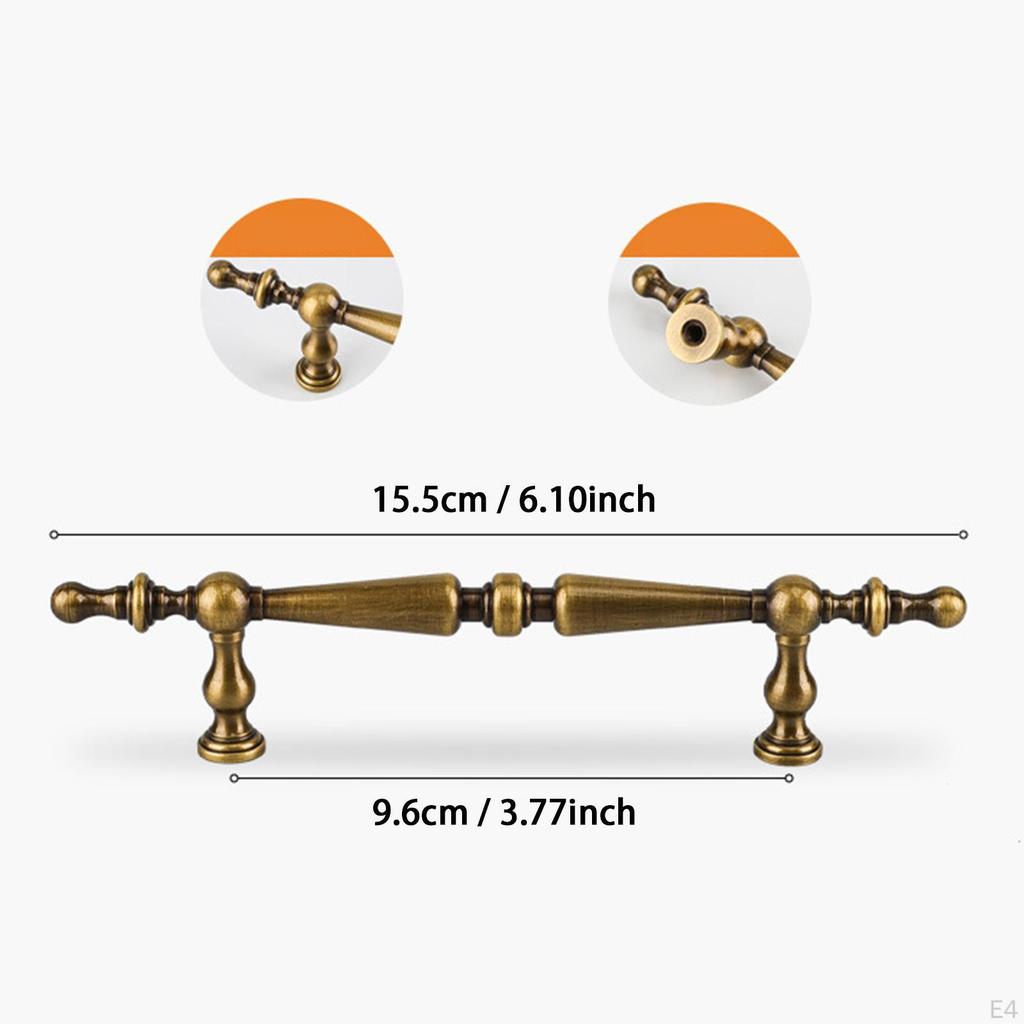 Ручки для шкафа Многофункциональный элегантный европейский стиль Прочный легкий практичный шкаф