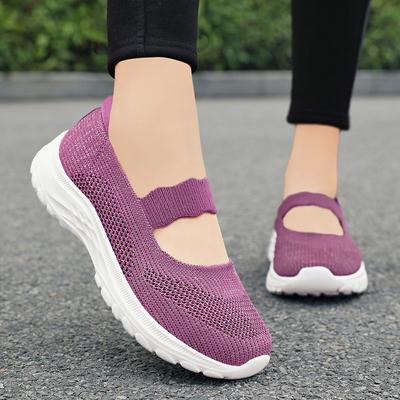 Женская обувь Летняя стильная обувь для мам Женская обувь Новая старая Пекинская тканевая обувь Мягкая подошва Обувь для отдыха для пожилых людей