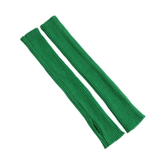 Вязаные гетры со штрипками Женские носки для йоги Выше колена В рубчик Зимние гетры для девочек Спортзал Фитнес Танцы Балет