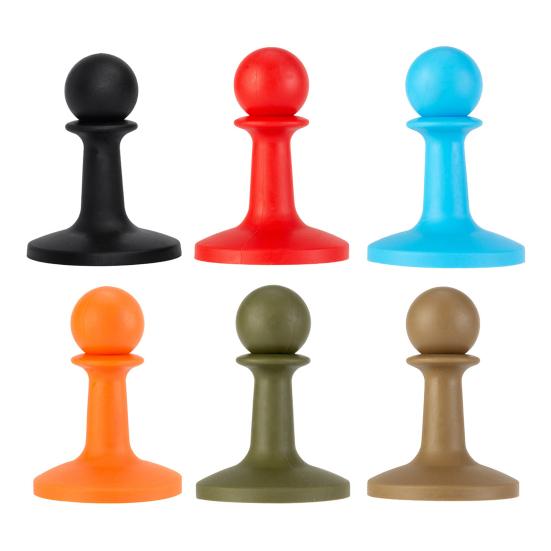 4 шт. Наконечник стойки для тента Защита от молний Колпачок для кемпинга Пешего туризма Навес Тент Укрытие Опорная стойка Наконечник Изоляционный Защитный Аксессуары