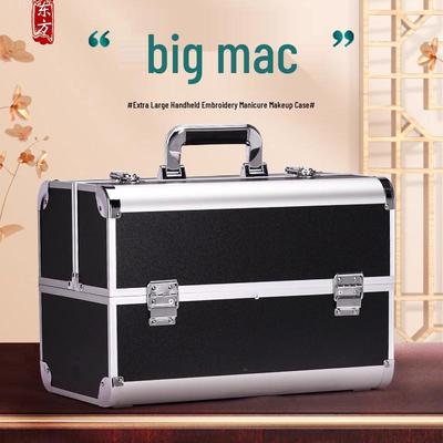 Oriental Colors XL Профессиональный кейс для макияжа и нейл-арта - Большая вместимость, многофункциональный для визажистов и микроблейдинга
