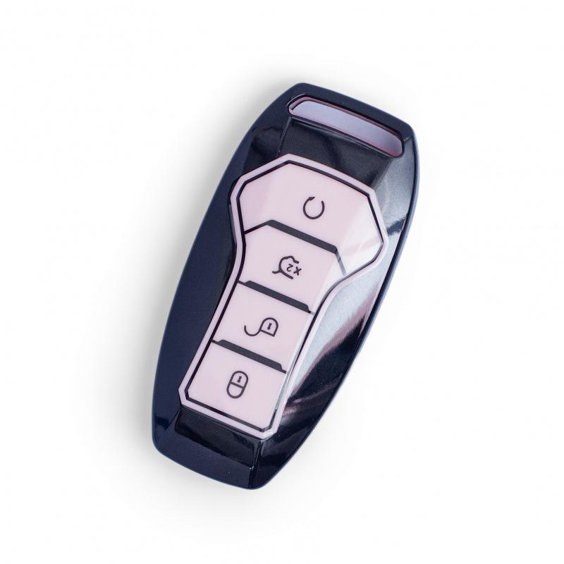 Совместимый чехол для ключей для моделей BYD 2021 года: Qin PRO, Han EV, Dolphin, Tang DM-i, Song MAX, Yuan, Qin Plus, E9.