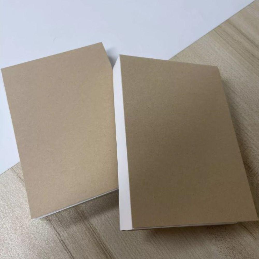 252Sheets DIY Office Notebook Thicken Painting Sketchbook Blank Draft Notebook Stationery