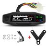 Car Accessories - Newest Motorcycle Speedometer Oil Gauge Tachometer Universal Digital Meters Instrument Cluster Turn Signal Light Indicator