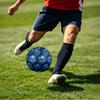 1pc Blue Rose Garden Size 5 Soccer Ball Professional Lightweight Durable Match Training Football Indoor &Outdoor Sports BallTraining Ball y63