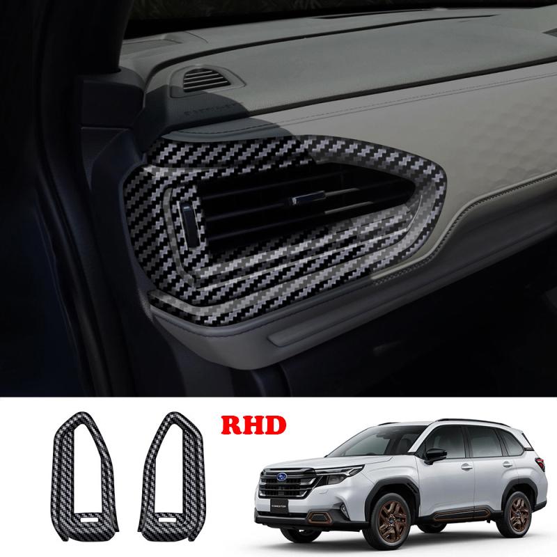 L/RHD For Subaru Forester 2024 2025 2026 center control gear shift front water cup holder trument window rise readlamp cover
