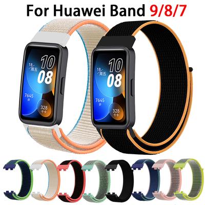 Ремешок для Huawei Band 8 9 7, аксессуары, нейлоновая петля, сменный ремень для умных часов, спортивный браслет, браслет 7