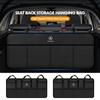 D5Multi-Pocket Car Trunk Organizer Hanging Rear Seat Back Net For Benz CLK GLC W212 C200 C300 W203 W204 W205 W169 W176 GLC