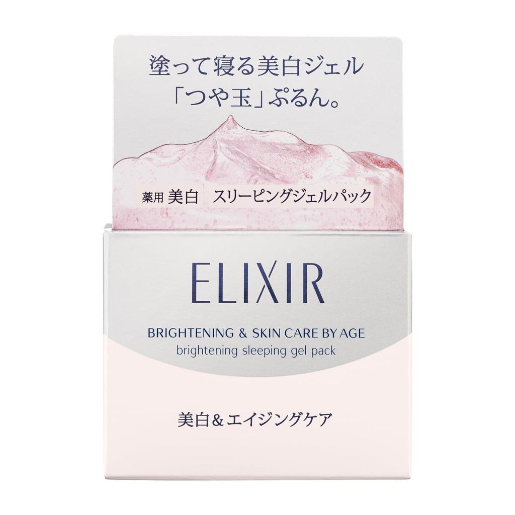 Elixir Brightening Sleeping Gel Pack with a pleasant aqua floral scent [Quasi-drug]