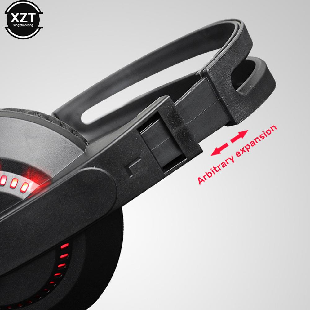 Headphones 3.5mm Wired Gaming Headsets Earphones Music For Ps4 Play Station 4 Game Pc Chat Computer With Microphone Accessories