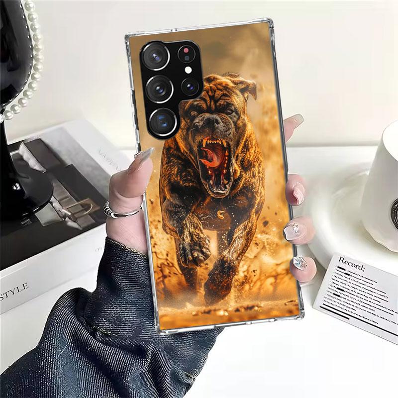 Pit Bull Pet Dog Pitbull Soft Phone Case For Samsung Galaxy S22 S23 S24 S25 Edge S26 Ultra S20 FE S21 Plus + Fundas Coque Galaxy