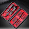 7pcs/set New Manicure Nail Clippers Pedicure Set Portable Travel Hygiene Kit Nail Cutter Tool Set