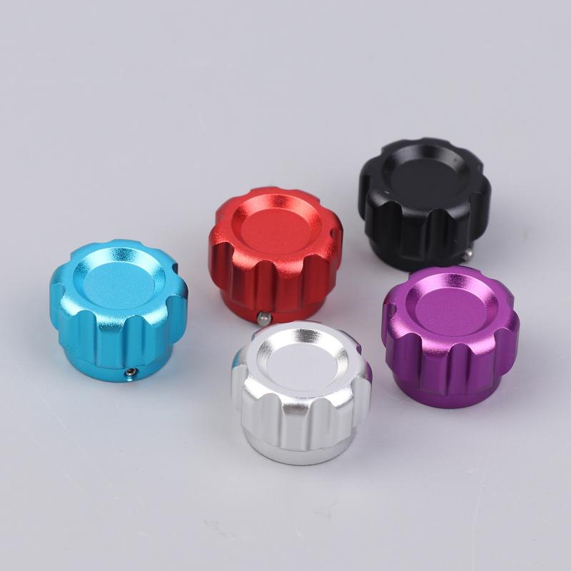Simulator Button 20mm Metal Knob 6mm Holes for Steering Wheel Upgrade Racing Console DIY Gaming Environment