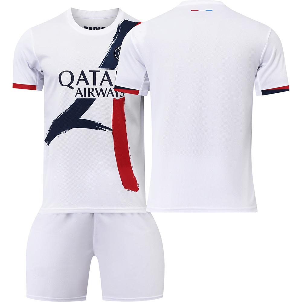 24-25 Paris Saint-Germain Home/Away Short-Sleeve Soccer Jersey—Breathable, Quick-Dry Set