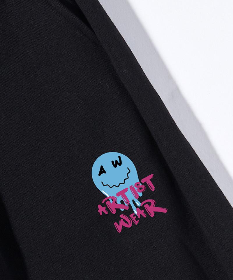 ARTISTWEAR [Atw] Психоделические брюки с широким поясом