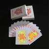 Fluorescent PVC Playing Cards Magic Waterproof Poker Glow In The Dark Bar Party KTV Plastic Professional Poker Cards