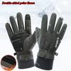 Polar Fleece Waterproof Winter Gloves Warm Windproof Gloves Waterproof Gloves Fishing Touch Screen Gloves Sports Gloves