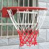 2 шт. Баскетбольная сетка Профессиональная Прочная Стандартная Износостойкая Водонепроницаемая Солнцезащитная Нейлоновая Красная Белая Синяя