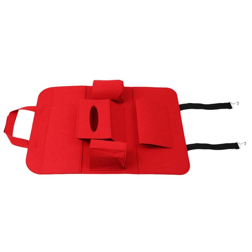 Держатель-органайзер на заднем сиденье автомобиля Потолочная многофункциональная дорожная сумка для хранения Подвесная сумка