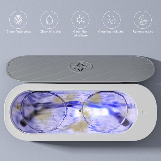 Ультразвуковая машина для чистки очков Yousheng Работа без рук Глубокая чистка Часы Ювелирные изделия Кисти для макияжа Мойка для очков