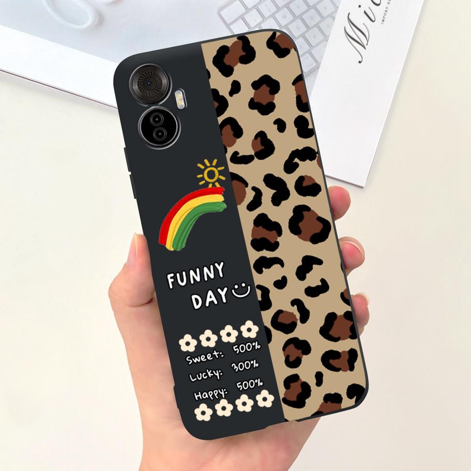 For Itel Vision 5 Plus Phone Case Soft Silicone Cover for ITEL S18 pro Vision5plus 5+ Fundas Cartoon Moon Sky Girly Pattern Capa