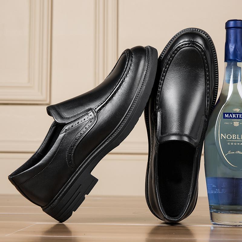 Дышащие мужские туфли-оксфорды, роскошные брендовые мужские туфли для торжественного вечера, модная стильная деловая обувь, обувь без застежек из натуральной кожи