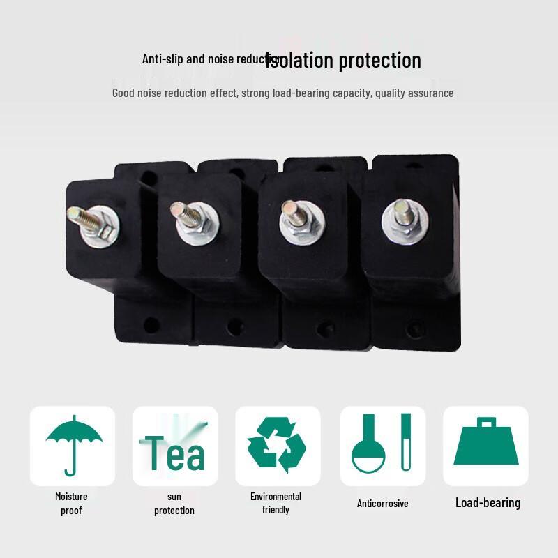 AC Outdoor Unit Anti-Vibration & Heightening Pads